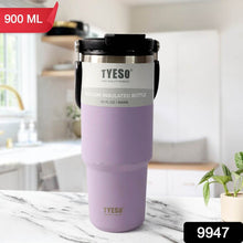 Stainless Steel Vacuum Insulated Coffee Cups Travel Mug With Straw (900 ML Approx / 1 Pc) - dailyneed.life
