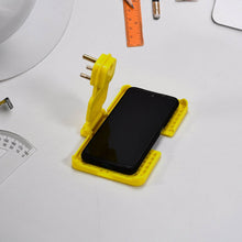 Multi-Purpose Yellow Wall Holder Stand for Mobile Charging - dailyneed.life