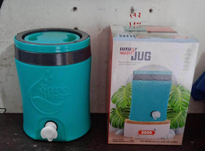 Water Jug Camper with Tap Plastic Insulated Water 3.5 Liter Water Storage Cool Water Storage for Traveling Water Jug 3.5 Ltr - dailyneed.life
