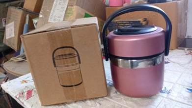 Leak-Proof Thermos Flask: Keeps Food Hot & Fresh (Stainless Steel, Multi-Color) - dailyneed.life