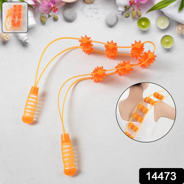 Handheld Back Massage Roller Rope (1 Pc) - dailyneed.life