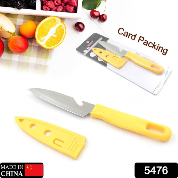 Stainless Steel Knife For Kitchen Use, Knife Set, Knife & Non-Slip Handle With Blade Cover Knife, Fruit, Vegetable,Knife Set (1 Pc) - dailyneed.life