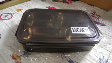 Black Transparent 4 Compartment Lunch Box for Kids and adults, Stainless Steel Lunch Box with 4 Compartments For Office, Travel, School, Home - dailyneed.life