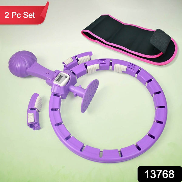Smart Hula Hoops With Waist Support Belt (2 Pcs Set) - dailyneed.life