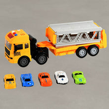 Realistic Long-Haul Toy Vehicle Transport Playset with Lights and Sound - dailyneed.life