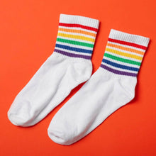 1 PAIR SOCKS PRINTED TRENDY MULTIPLE DESIGNER SOCKS (1 Pc / Mix Design) - dailyneed.life