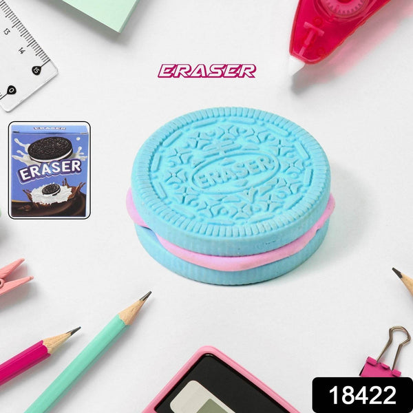 Biscuit Shape Eraser Unique Designs & Patterns (1 Pc) - dailyneed.life