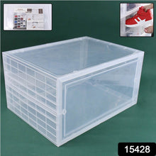 Shoe Storage Box, Shoe Box Clear Plastic Stackable (1 Pc) - dailyneed.life