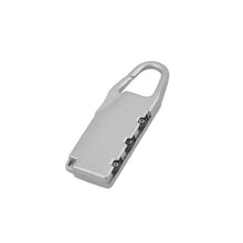 Silver Tone Motorcycle Bike Helmet Lock Portable 3 Digit Security Resettable Lock Anti-Theft Luggage Lock - dailyneed.life