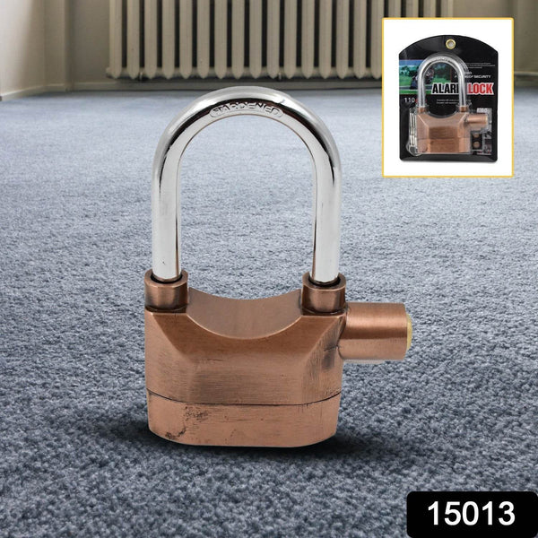 Security Alarm Metallic Lock System with 3 Keys (1 Set / Mix Color) - dailyneed.life