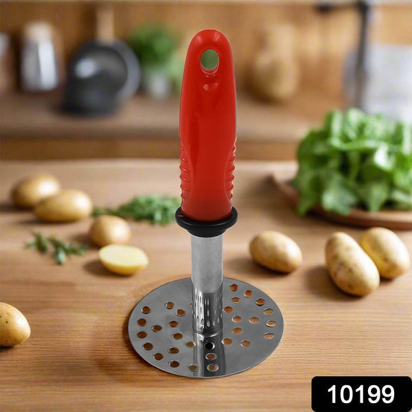 High Grade Stainless Steel Potato Masher Paubhaji / Pav Bhaji Masher with Plastic handle (1 Pc) - dailyneed.life