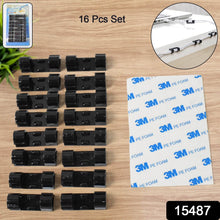 Plastic Wire Cord Cable Clips Organizer Holder (16 Pcs Set) - dailyneed.life