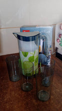 Apex Crystal Premium Jug with Lid & 4 Pcs Glass (1500 ML / 300 ML Approx / 5 Pcs Set) - dailyneed.life