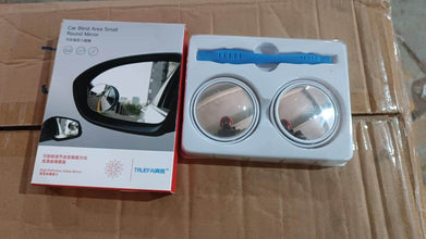 Car Blind Spot Side Mirror Round With Heavy Duty Plastic Spudger Pry Tool (2 Pcs Set) - dailyneed.life