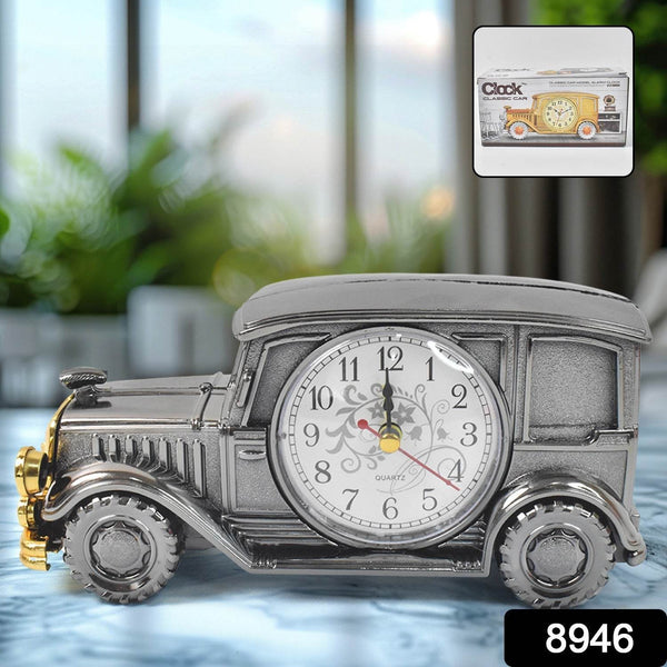 Car Model Clocks, Pen Holder Function ABS Material Alarm Clock for Office Desk for Bedroom - dailyneed.life