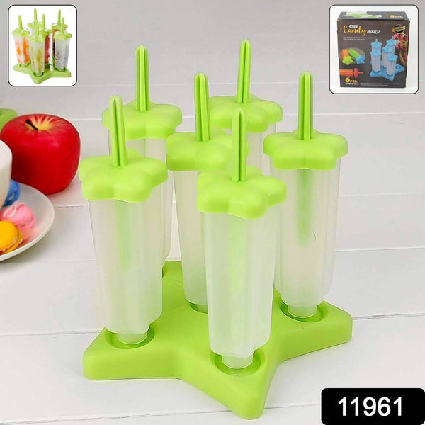 Plastic Ice Cream Molds with Lid (1 Set / 6 Pc) - dailyneed.life