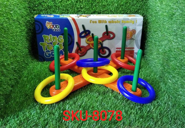13 Pc Ring Toss Game widely used by children’s and kids for playing and enjoying purposes and all in all kinds of household and official places etc. - dailyneed.life