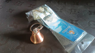 Metal Small Temple Bell Keychain, Motorcycle Bell Keychain (1 Pc / Mix Color) - dailyneed.life
