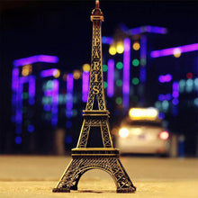 Antique 3D Eiffel Tower Statue - Metal Paris Landmark Decorative Showpiece for Home & Office - dailyneed.life