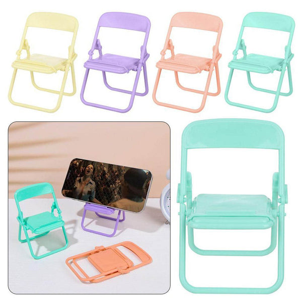 Chair-Shaped Mobile Stand – Stylish & Sturdy Phone Holder for Home & Office Use (1 Pc) - dailyneed.life