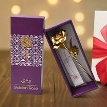 Golden Rose & Necklace Set Perfect Gift Set - dailyneed.life