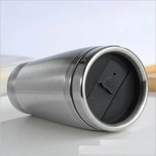 Stainless Steel Vacuum Glass Insulated Glass Coffee Cups (With Lid & Handle / 1 pc) - dailyneed.life