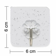 100PC MULTIPURPOSE STRONG SMALL STAINLESS STEEL ADHESIVE WALL HOOKS - dailyneed.life