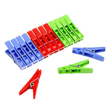 Multipurpose 12 Pcs Cloth Clips (Multicolour) - dailyneed.life