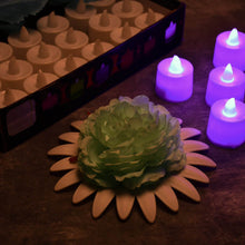 Pink Flameless LED Tealights, Smokeless Plastic Decorative Candles - Led Tea Light Candle For Home Decoration, Diwali (Pack Of 24) - dailyneed.life