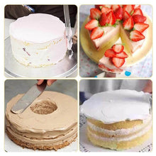 MULTI-FUNCTION STAINLESS STEEL CAKE ICING SPATULA FLAT ANGULAR TRIANGLE PALLET KNIFE SET - dailyneed.life