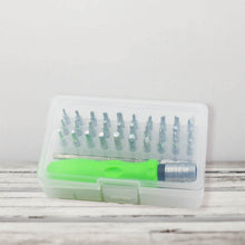 30 IN 1 MINI SCREWDRIVER BITS SET WITH MAGNETIC FLEXIBLE EXTENSION ROD - dailyneed.life