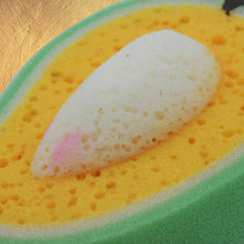 Multipurpose Mango Dish Sponge: Cleans Kitchen & Bath (Soft & Durable, 1 Pc) - dailyneed.life