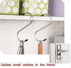 Heavy Duty S-Shaped Stainless Steel Hanging Hooks - 5 pcs - dailyneed.life