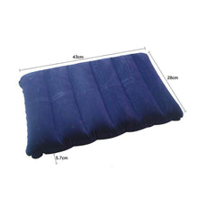 Velvet Air Inflatable Travel Pillow (Blue) - dailyneed.life