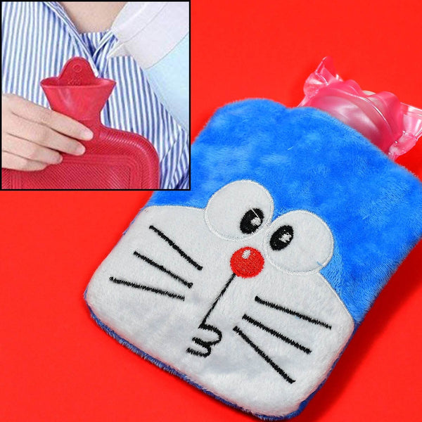 Doremon Hot Water Bag for Pain Relief & Warmth with Cover - dailyneed.life