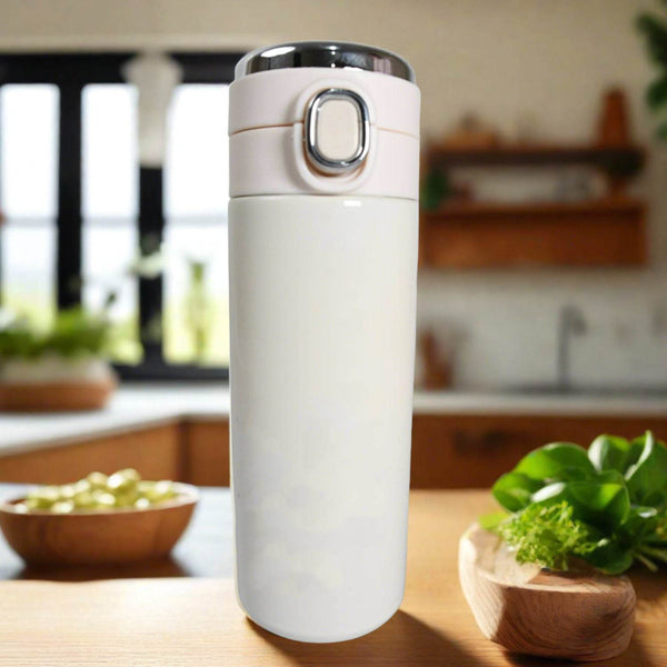 Smart Vacuum Insulated Water Bottle with LED Temperature Display, Cold & Hot | Leak Proof | Office Bottle | Gym | Home | Kitchen | Hiking | Trekking | Travel Bottle  (Mix Color & Design / 420 ML) - dailyneed.life