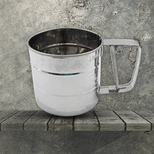 Stainless Steel Flour Sifter – Handheld Baking Sieve with Measuring Scale - dailyneed.life