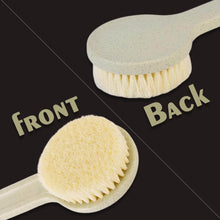 Body Brush Long Handle Dry Brush Soft Bristle Bath Brush Back Scrub Exfoliating Massage. - dailyneed.life