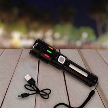 Led Torch High Lumens Fast Charging Flashlight / Torch with Far & Near Zoom (1 Pc) - dailyneed.life