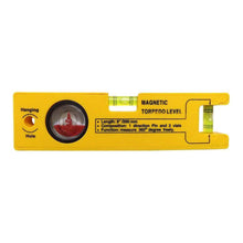 8-inch Magnetic Torpedo Level with 1 Direction Pin, 2 Vials and 360 Degree View - dailyneed.life