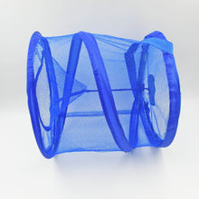 Mesh up Laundry Hamper, Foldable Portable Cylindrical Dirty Clothes Basket for Bedroom, Kids Room, College Dormitory and Travel - dailyneed.life