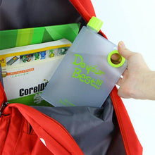 Notebook Style Slim Water Bottle (380 ml, Multicolor) - dailyneed.life