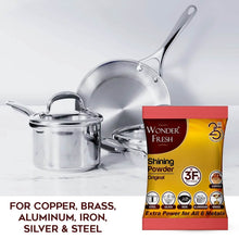 Shining Powder, Cleans and Polishes Copper, Brass, Silver, Aluminum, Iron, and Steel, Removes Tarnish and Oxidation (200 GM) - dailyneed.life