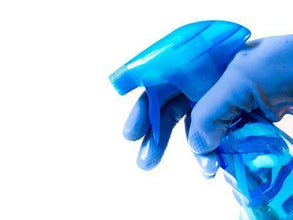 Flock line Reusable Rubber Hand Gloves (Blue) - 1pc - dailyneed.life