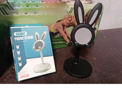 Cute Bunny Phone Stand, Angle Height Adjustable Phone Stand for Desk, Kawaii Phone Holder Desk Accessories, Easter Bunny Gifts Favor for Girl & Boys Accessories for Phone, Tablet, Easter Gifts Favors - dailyneed.life