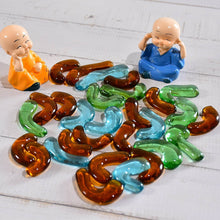 Glass Gem Stone, Flat Round Marbles Pebbles for Vase Fillers, Attractive pebbles for Aquarium Fish Tank. - dailyneed.life