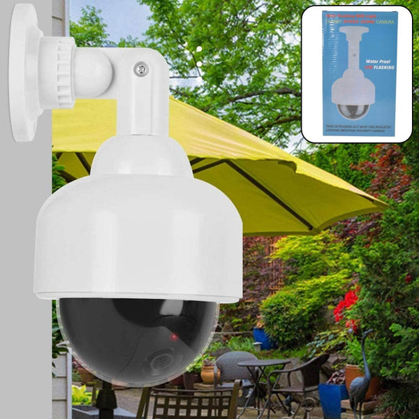 Fake / Dummy Camera CCTV, with Flashing Red LED Light (1 Pc / Battery Not Included) - dailyneed.life