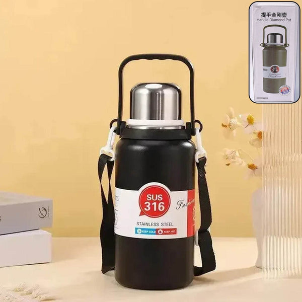 Stainless Steel Airtight Insulated Thermos Bottle (1200Ml Approx) - dailyneed.life