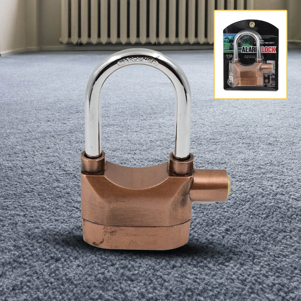 Security Alarm Metallic Lock System with 3 Keys (1 Set / Mix Color) - dailyneed.life