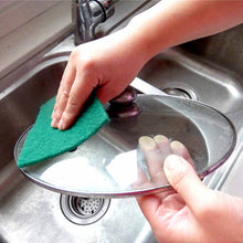 Scrub Sponge Cleaning Pads Aqua Green (Pack Of 6) - dailyneed.life